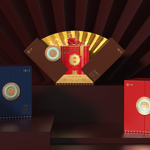 西林設(shè)計(jì)X中茶：國茶國瓷，共譜中茶國韻【中茶包裝設(shè)計(jì)】