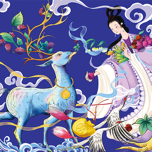 北京西林設計X中華老字號建昌幫芝麻丸包裝設計系列：東方美學，