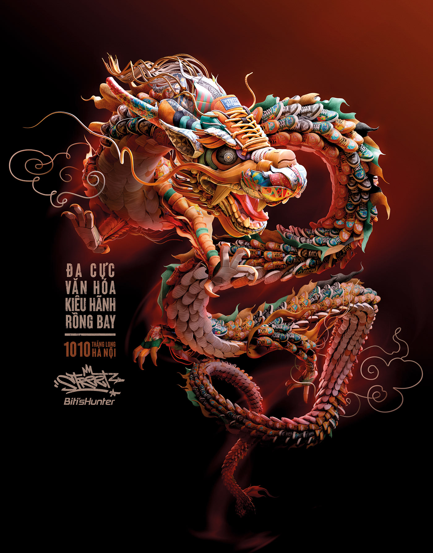 包裝創(chuàng)意：BITI鞋子海報設計