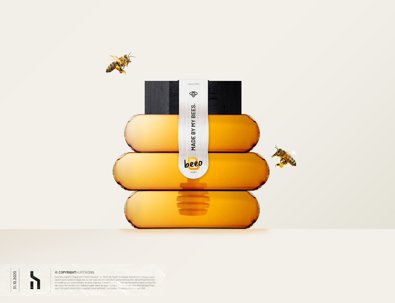 很有特點(diǎn)的蜂蜜包裝設(shè)計(jì)創(chuàng)意