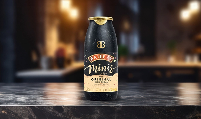 帝亞吉?dú)W宣布試用紙瓶包裝百利愛爾蘭奶油利口酒包裝設(shè)計(jì)