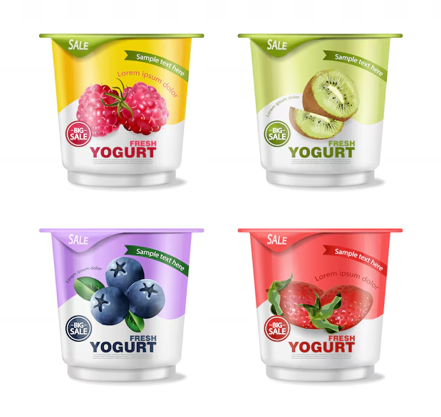 水果風味酸奶包裝設計 水果風味酸奶包裝設計