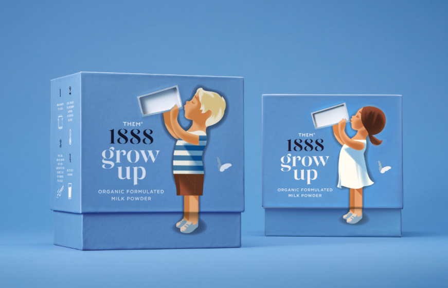 奶粉袋裝包裝設(shè)計