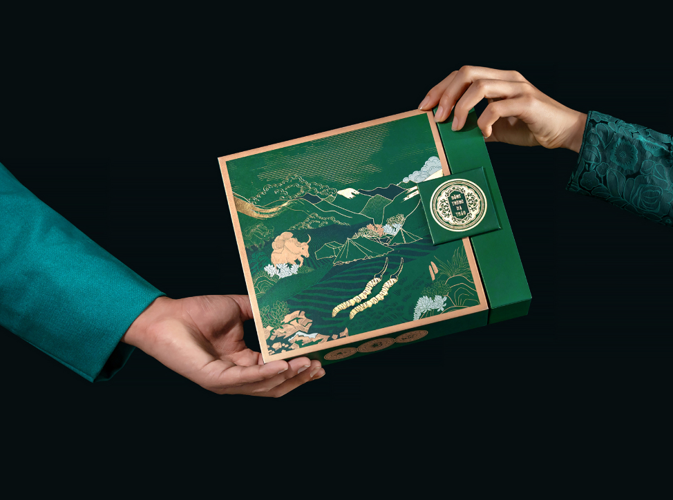 冬蟲夏草禮盒包裝設(shè)計(jì)